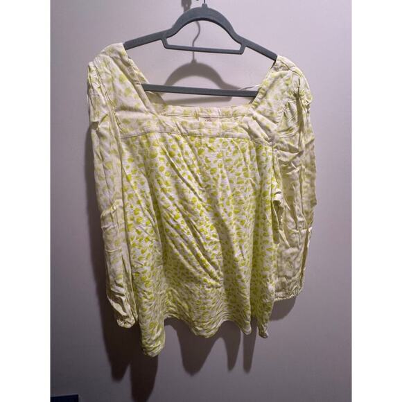 Style & Co women’s Lime and White leopard print shirt size XXL NWT - Picture 6 of 9